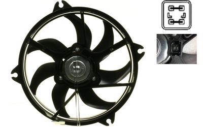 Fan, engine cooling MAHLE CFF 318 000S