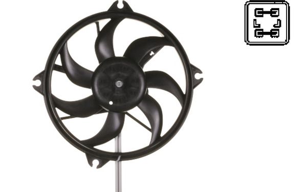 MAHLE CFF 329 000S Fan, engine cooling