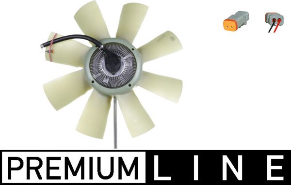 MAHLE CFF 421 000P Fan, engine cooling