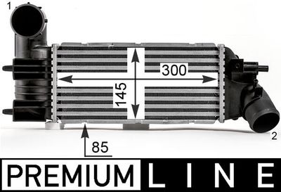 Charge Air Cooler MAHLE CI 26 000P