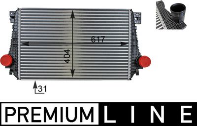 Charge Air Cooler MAHLE CI 27 000P