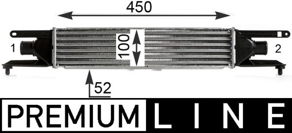 MAHLE CI 434 000P Charge Air Cooler