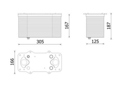 Charge Air Cooler MAHLE CI 704 000P