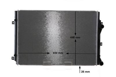 Low Temperature Cooler, charge air cooler MAHLE CIR 32 000S