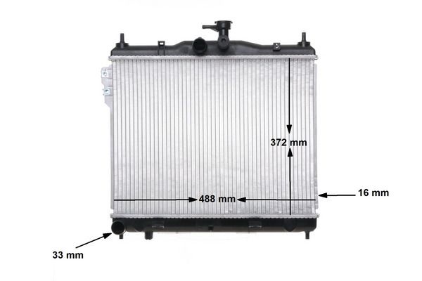 MAHLE CR 1277 000S Radiator, engine cooling