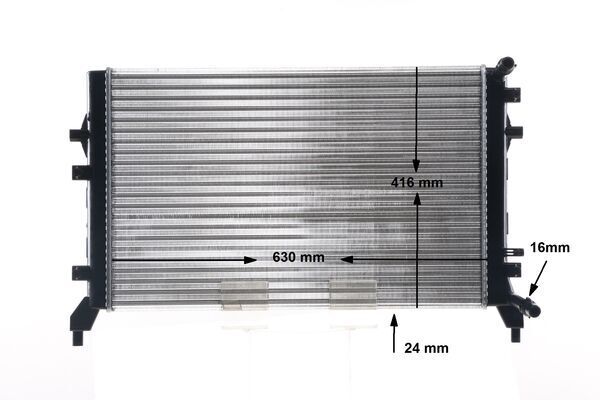 MAHLE CR 1382 000S Radiator, engine cooling