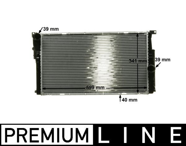 MAHLE CR 1908 000P Radiator, engine cooling