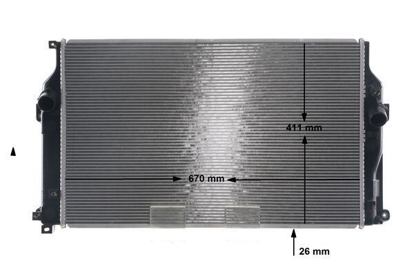 MAHLE CR 2270 000S Radiator, engine cooling