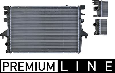 Radiator, engine cooling MAHLE CR 585 000P