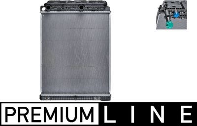 Radiator, engine cooling MAHLE CR 673 000P