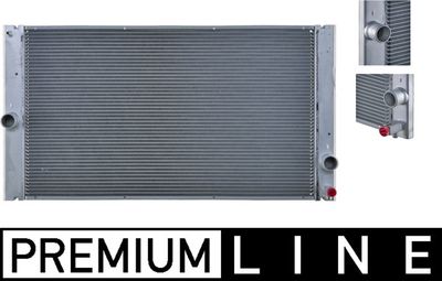 Radiator, engine cooling MAHLE CR 779 000P