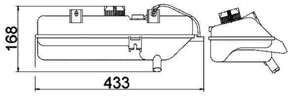 MAHLE CRT 16 000S Expansion Tank, coolant