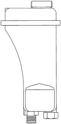 MAHLE CRT 51 000S Expansion Tank, coolant