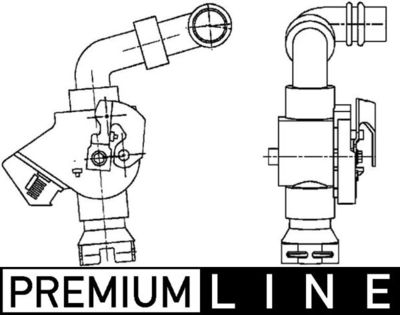 Coolant Control Valve MAHLE CV 2 000P