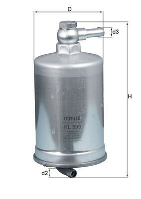 Fuel Filter MAHLE KL 599