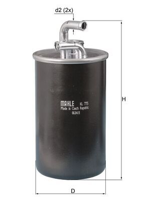 Fuel Filter MAHLE KL 775