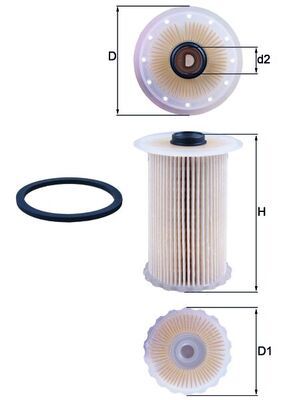 Fuel Filter MAHLE KX 229D