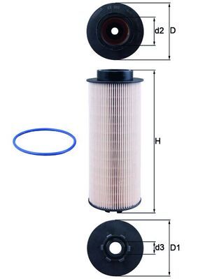 Fuel Filter MAHLE KX 262D