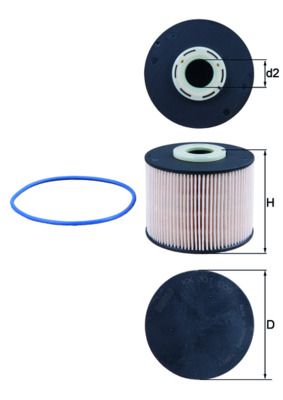 Fuel Filter MAHLE KX 331D