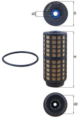 Fuel Filter MAHLE KX 399D