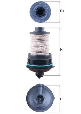 MAHLE KX 532 Fuel Filter