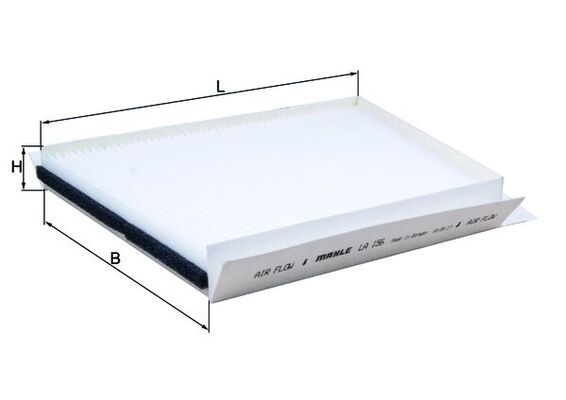 MAHLE LA 156 Filter, cabin air