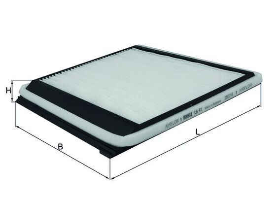 MAHLE LA 41 Filter, cabin air