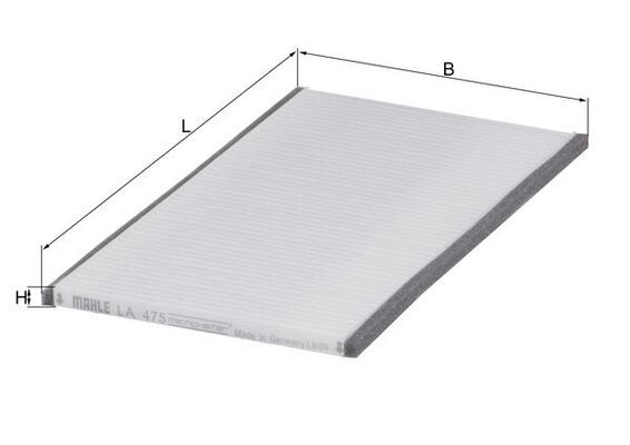 MAHLE LA 475 Filter, cabin air