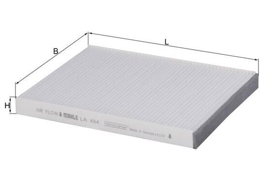 MAHLE LA 484 Filter, cabin air