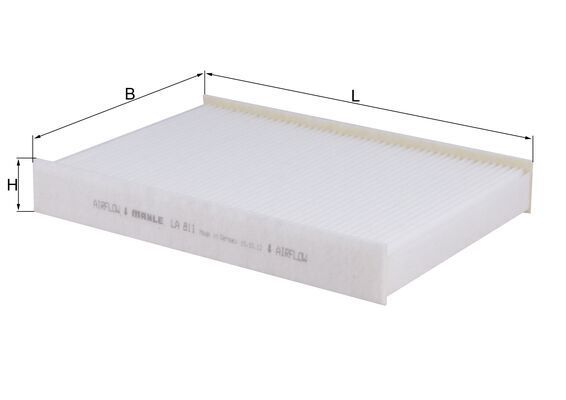 MAHLE LA 811 Filter, cabin air