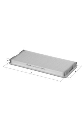Filter, cabin air MAHLE LA 83