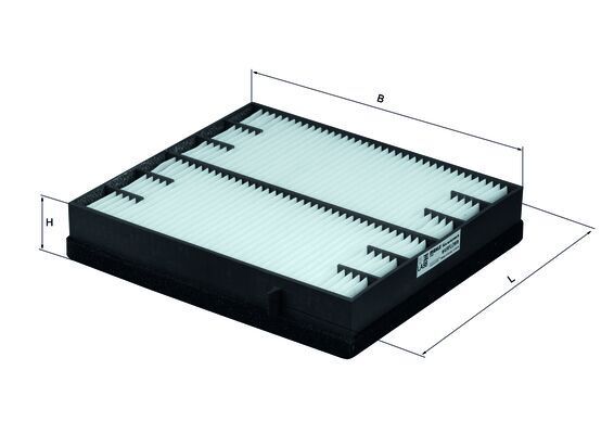 MAHLE LA 98 Filter, cabin air