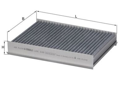 Filter, cabin air MAHLE LAK 249