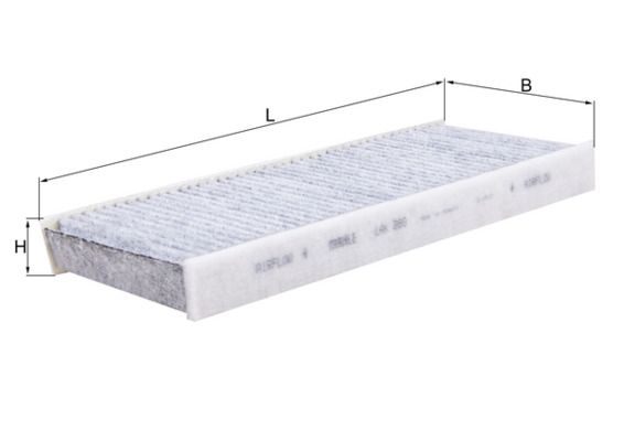 MAHLE LAK 289 Filter, cabin air