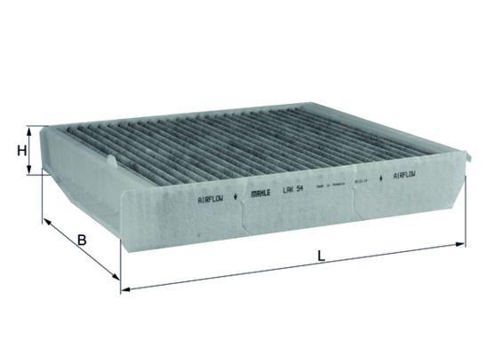 MAHLE LAK 54 Filter, cabin air