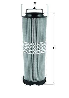 MAHLE LX 1020 Air Filter