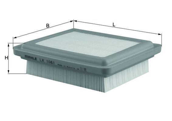 MAHLE LX 1061 Air Filter