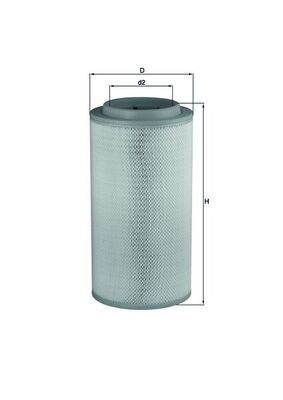 MAHLE LX 1734 Air Filter