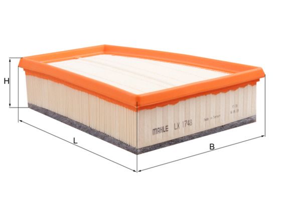 MAHLE LX 1748 Air Filter