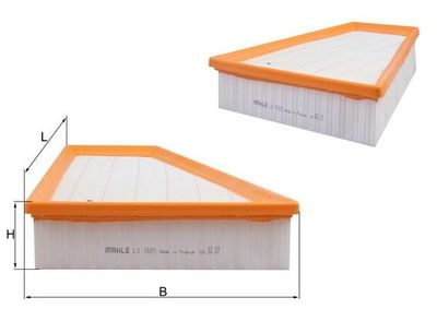 Air Filter MAHLE LX 1885