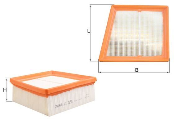 MAHLE LX 2633 Air Filter