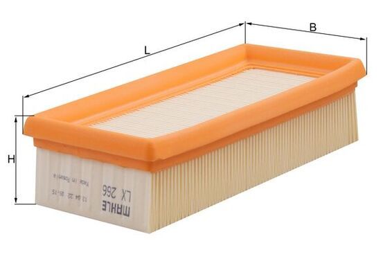 MAHLE LX 266 Air Filter