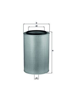 MAHLE LX 273 Air Filter