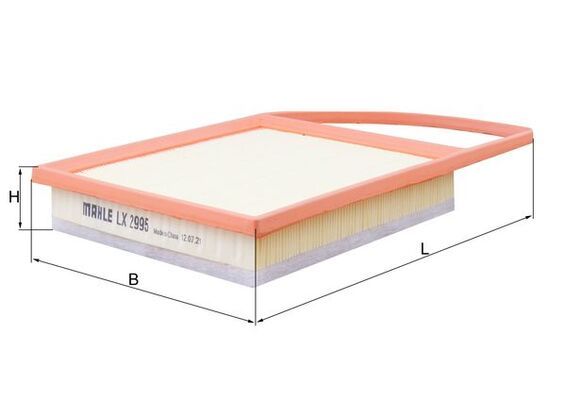 MAHLE LX 2995 Air Filter