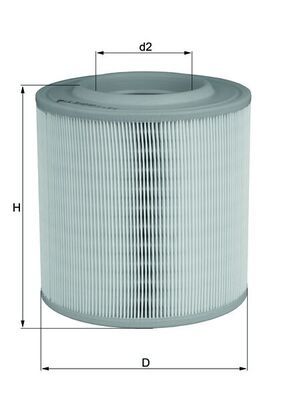 Air Filter MAHLE LX 3143