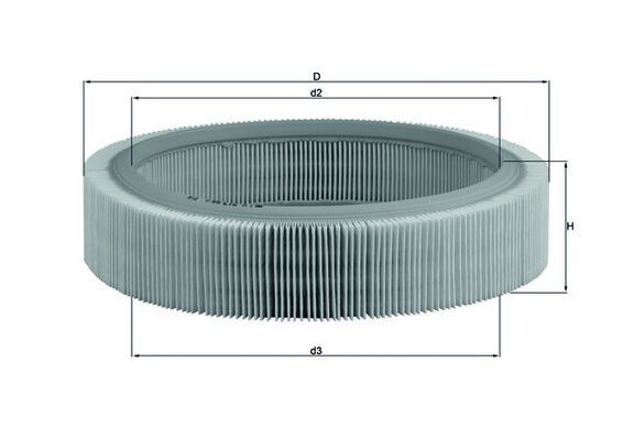 MAHLE LX 317 Air Filter
