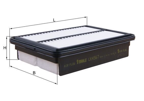 MAHLE LX 4567 Air Filter