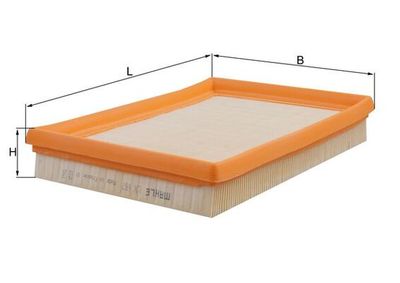 Air Filter MAHLE LX 687
