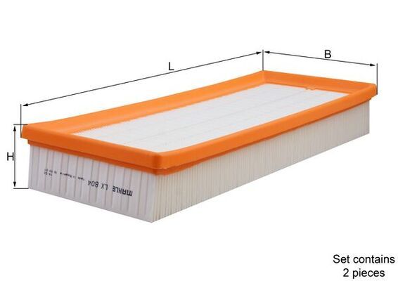 MAHLE LX 804/S Air Filter