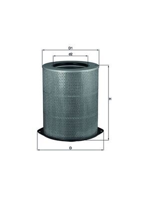 Air Filter MAHLE LX 832